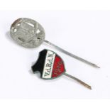 Second World War German miniature award stick pin for the General Assault Badge (Sturmabzeichen),