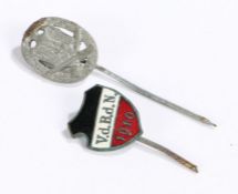 Second World War German miniature award stick pin for the General Assault Badge (Sturmabzeichen),