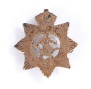 First World War silver sweetheart badge to the Army Service Corps, maker 'A BROS', pin missing