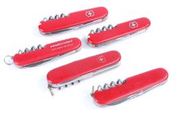 Selection of Swiss Army Knives (5)