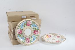 Collection of Bradford Exchange collector's plates, by Royal Doulton and Coalport Roses, with