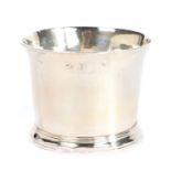 Queen Anne/ George I Britannia standard silver tumbler, London dates rubbed, maker Anthony or