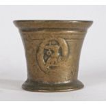A mid-17th century leaded-bronze mortar, by an unidentified 'London' foundry, cast with 'Griffin &