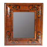 A fine William & Mary walnut and marquetry-inlaid mirror, circa 1690, possibly by Thomas Pistor Jnr