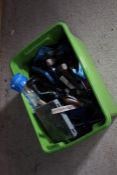 Box of various mixed tools, clamps, screwdrivers etc., (1 box)