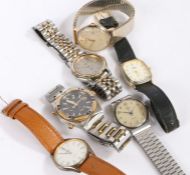 Collection of six gentleman's wristwatches to include Seiko (6)