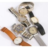 Collection of six gentleman's wristwatches to include Seiko (6)