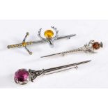 Set Of Three costume Kilt Pins (3)