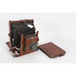 Thornton Pickard mahogany cased "Victo" field camera (AF)