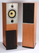 Pair of Wharfedale diamond 8.3 floorstanding speakers 82cm high (2)