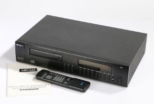Arcam Delta 270 Compact disc player serial number serial number D27 000607, with handbook and remote
