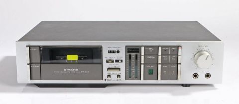 Pioneer CT-740 Stereo Cassette Player/Recorder serial number DH8501341