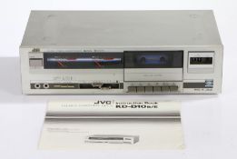 JVC Stereo Cassette Deck KD-D10 B/E together with instruction book, Serial number 12711097