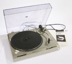 Techincs SL-B202 frequency generator servo automatic turntable, with operating instructions.