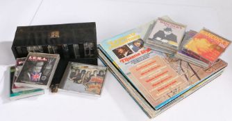 Compilation LPs and Comedy Casettes.