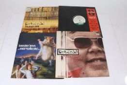 4 x 90's Electronica 12" singles. Beastie Boys - Intergalactic (12CL803). Fatboy Slim (2) - The