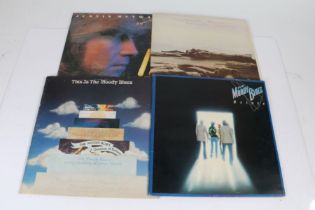 4 x Moody Blues and related LPs. The Moody Blues (3) - Octave (TXS 129), gatefold sleeve with