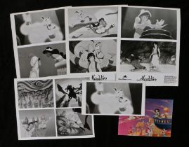 Press release photographs for the Disney film "Aladdin" (6) Provenance: From a media company Archive