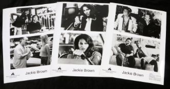Press release photograph for the film Jackie Brown, three double photographs  Provenance: From a