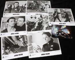 Press release photograph for the film Judge Dredd, eight photographs  Provenance: From a media