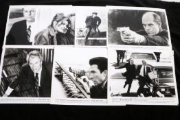 Press release photographs for the film "in the line of fire" starring Clint Eastwood and John