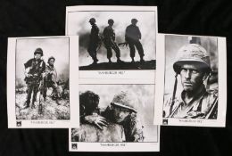 Press release photographs for the film "Hamburger Hill" (4)   Provenance: From a media company