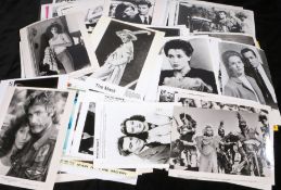 Television press photographs, to include Now and Then, Nothing in Common, Mannequin, Mars Attacks,