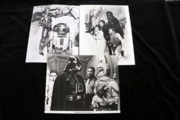 Press release photographs for the film "Star Wars episode IV- the Empire Strikes Back" (3)