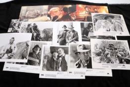 Press release and other photographs for the film "Indiana Jones and the temple of doom" and "Indiana