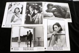 Press release photographs for the film "indecent proposal" (5) Provenance: From a media company