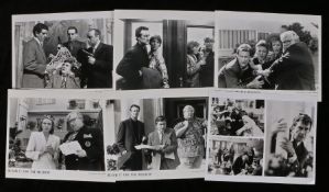Press release photograph for the film Blame it on the Bellboy, to include six photographs