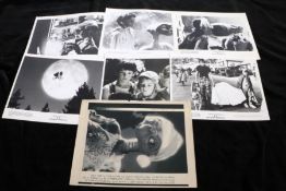 Press release photographs for the film "E.T. the extra-terrestrial" (6) Provenance: From a media