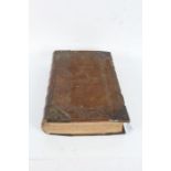 Very large 18th century bible, The Holy Bible containing the Old and New Testaments, appointed to be