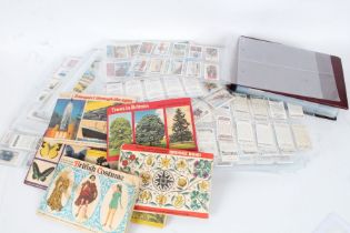 Collection of tea and cigarette cards, various subjects (some reproduction) (qty)