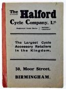 HALFORD CYCLE COMPANY LTD, 30 Moor Street, Birmingham, 1910,  an extensive 112 page catalogue