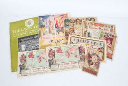 Collection of Ephemera to include Festival of Britain guide to pleasure gardans 1951, "Life Of Our