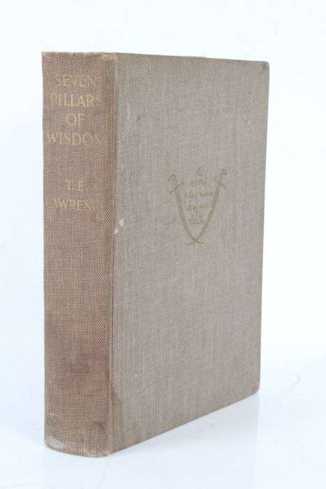 T E Lawrence "Seven Pillars Of Wisdom" 1st Printed for general circulation 1935 published by