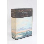 Paul Horgan "Great River" 1st Edition 2 volume box set published by Rinehart & Company Inc New