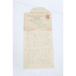 Advertising Letter for Canadian Pacific Steamships Ltd S.S. Montclare opening to reveal