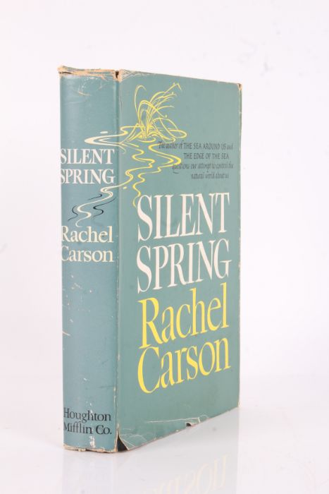 Rachel Carson "Silent Spring" 1st Printing published by Houghton Mifflin Co Boston 1962 with dust