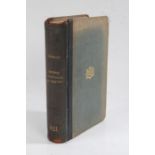 A. C. Bradley "Oxford Lectures On Poetry" published by Macmillan & Co Ltd 1909 leather spine with