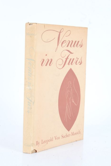 Leopold Von Sacher-Masoch Von Lemberg "Venus In Furs" 1st Edition with dust cover published by