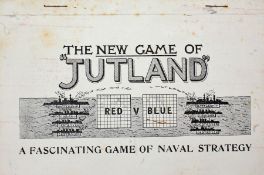 THE NEW GAME OF "JUTLAND", 1916, subtitled “A Fascinating Game of Naval Strategy”, children’s game