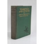 Captain John W Thompson Jr U.S. Marine Corps "Marines And Others" 1st Edition published by Charles