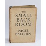 Nigel Balchin, The Small Back Room, author signed first edition, The Book Society in association