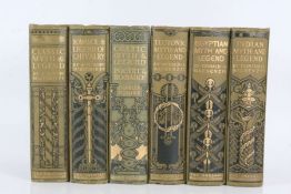 Myth and Legend In Literature and Art In Six Volumes A. R. Hope Moncrieff "Classic Myth And