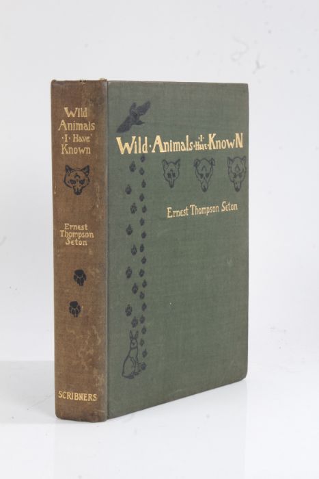 Ernest Thompson Seton "Wild Animals I Have Known" with 200 installations published by Charles