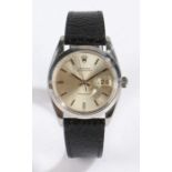 Rolex Oysterdate Precision stainless steel gentleman's wristwatch, model no. 6694, case no. 1342426,