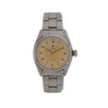 Rolex Oyster Precision gentleman's stainless steel wristwatch, ref 6422, serial number 272703, circa