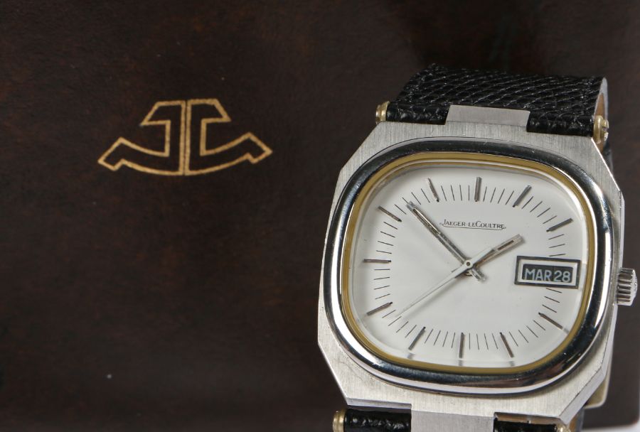 Jaeger-Le-Coultre Mariner stainless steel gentleman's wristwatch, model no. 24001-42, movement no.